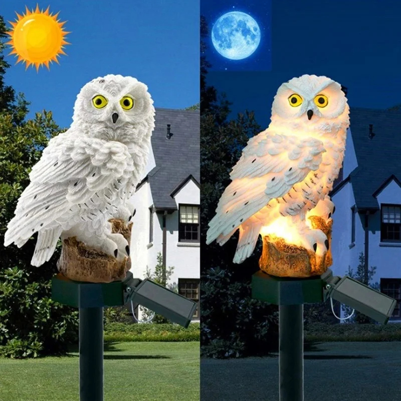 Solarna Statua Sowy, Lampa Ogr – Renewable Energy Solar recenzja i cena